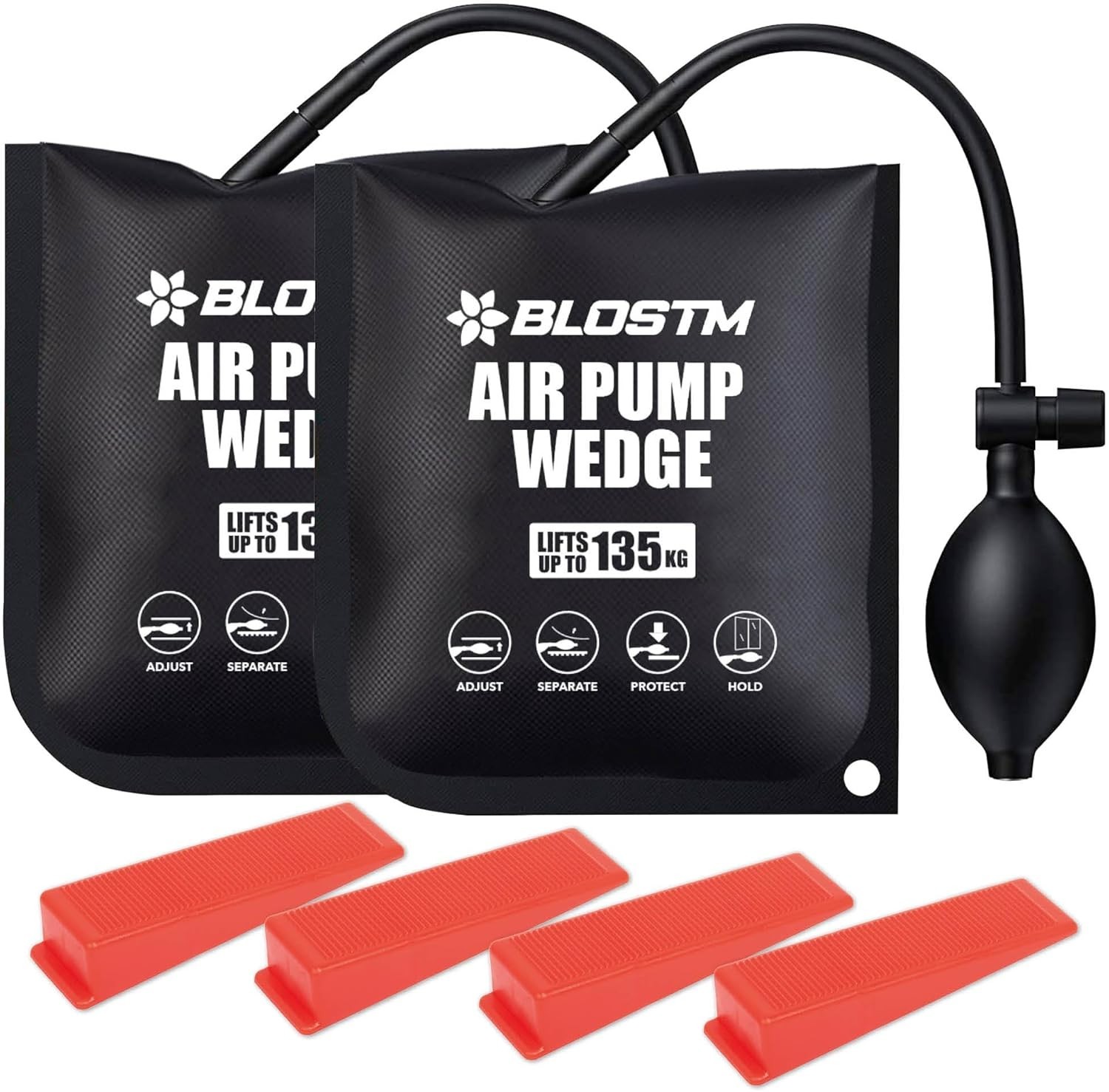 BLOSTM Air Wedge Pump Bags - 2 PACK - Car Door Window Frame Alignment Tool Home