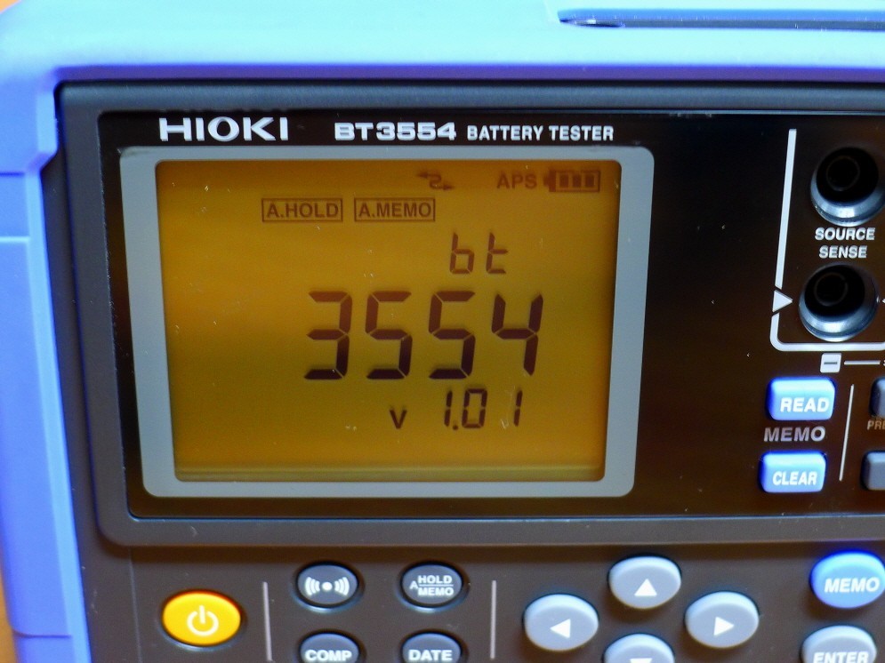 HIOKI BT3554 Battery tester, made in Japan
