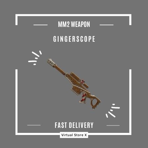 MM2 Gingerscope Weapon Virtual Game Item Asset - Fast Delivery (Virtual Store X)