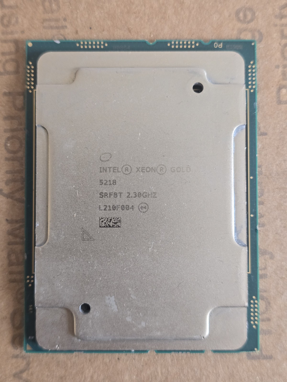 Intel Xeon Gold 5218 2.3 GHz  16 Cores SRF8T CD8069504193301 FOR PARTS
