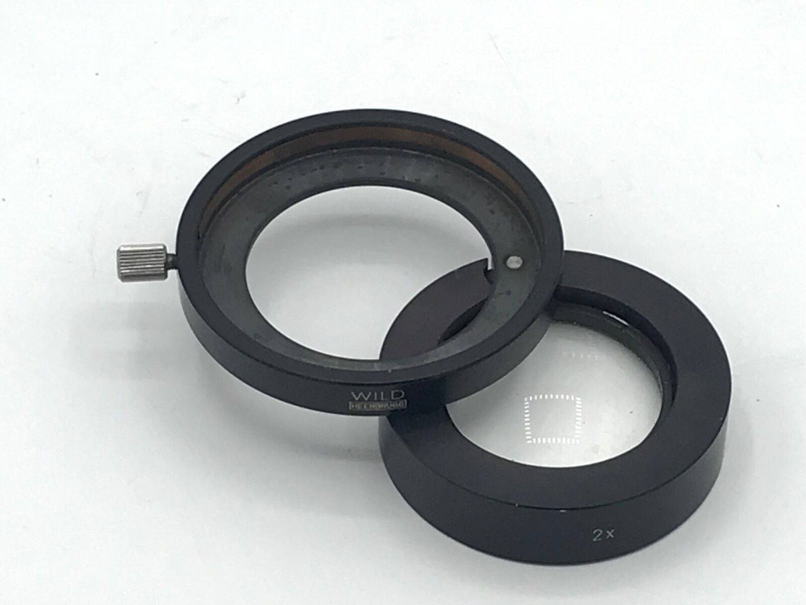 Leica Wild swing out 2X objective for M/MZ Stereo Microscope objectives. VGC