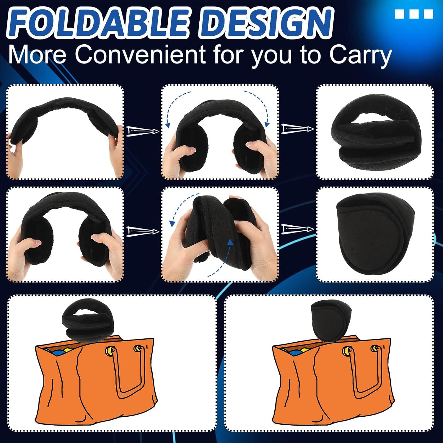 Ear Muffs Winter Ear warmers Fleece Earwarmer Men Women Behind the Head Band lot
