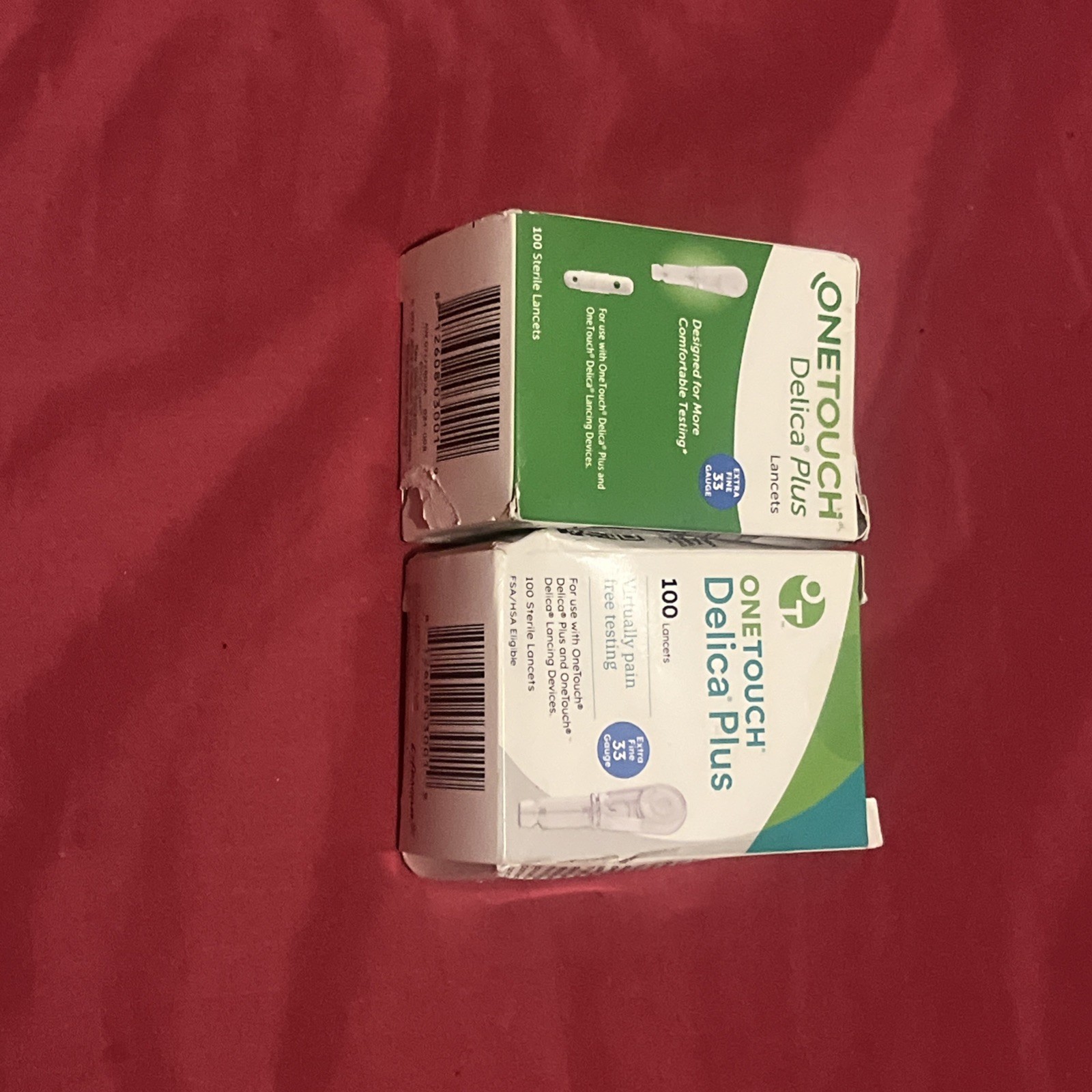OneTouch Delica Extra Fine 33 Gauge Lancets