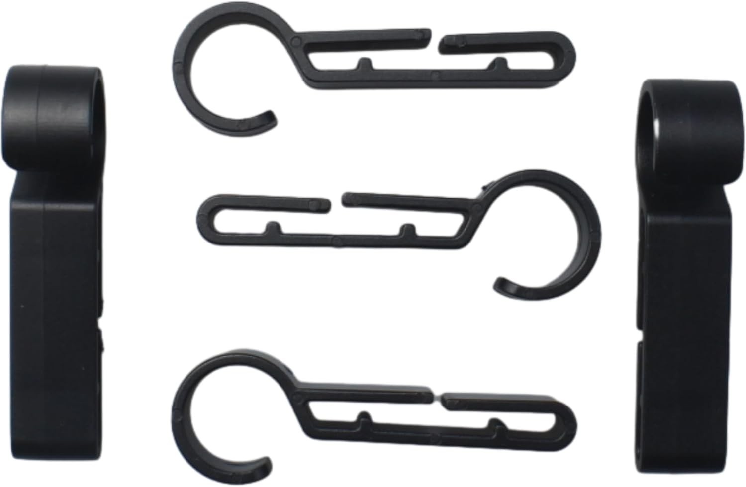 20 Black Pcs Headlamp Hook Hard Hat Light Clip Hardhat Headlamp Accessory for