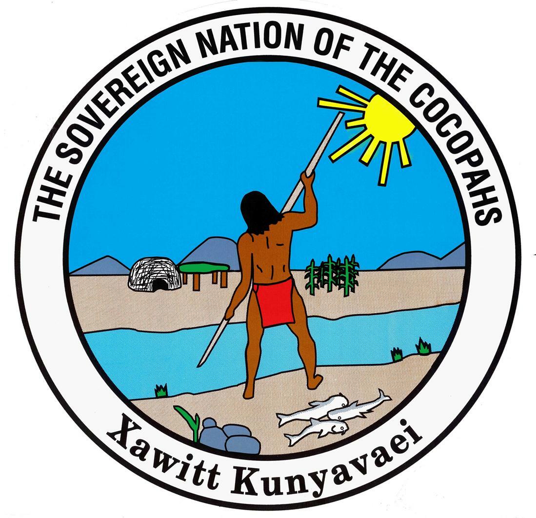Sovereign Nation of the Cocopahs Indian Tribe 3" Decal