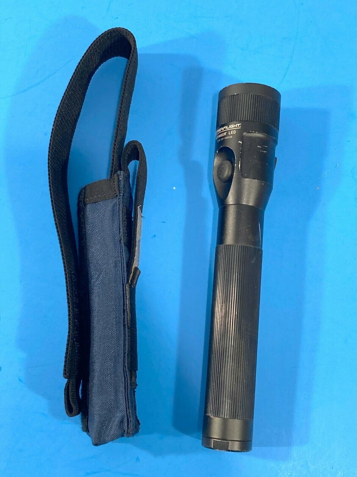 NEW POINT BLANK MOLLE MID SIZED FLASHLIGHT AND BATON POUCH HOLSTER PCHFL0J BLUE