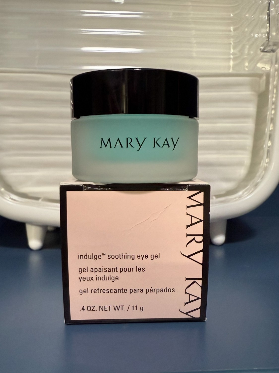 Mary Kay Indulge Soothing Eye Gel  0.4 Oz.  NEW..!