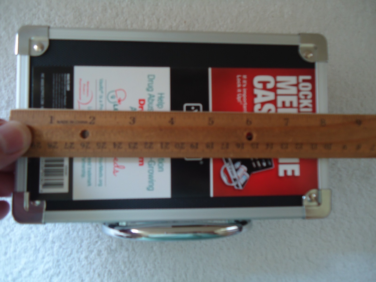 " NWT " Vaultz Locking Medicine Case " Great Multi Use Storage Case "