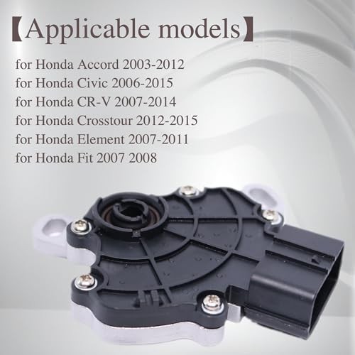 Neutral Safety Switch Compatible with 2003-2012 Accord 2006-2015 Civic 2007