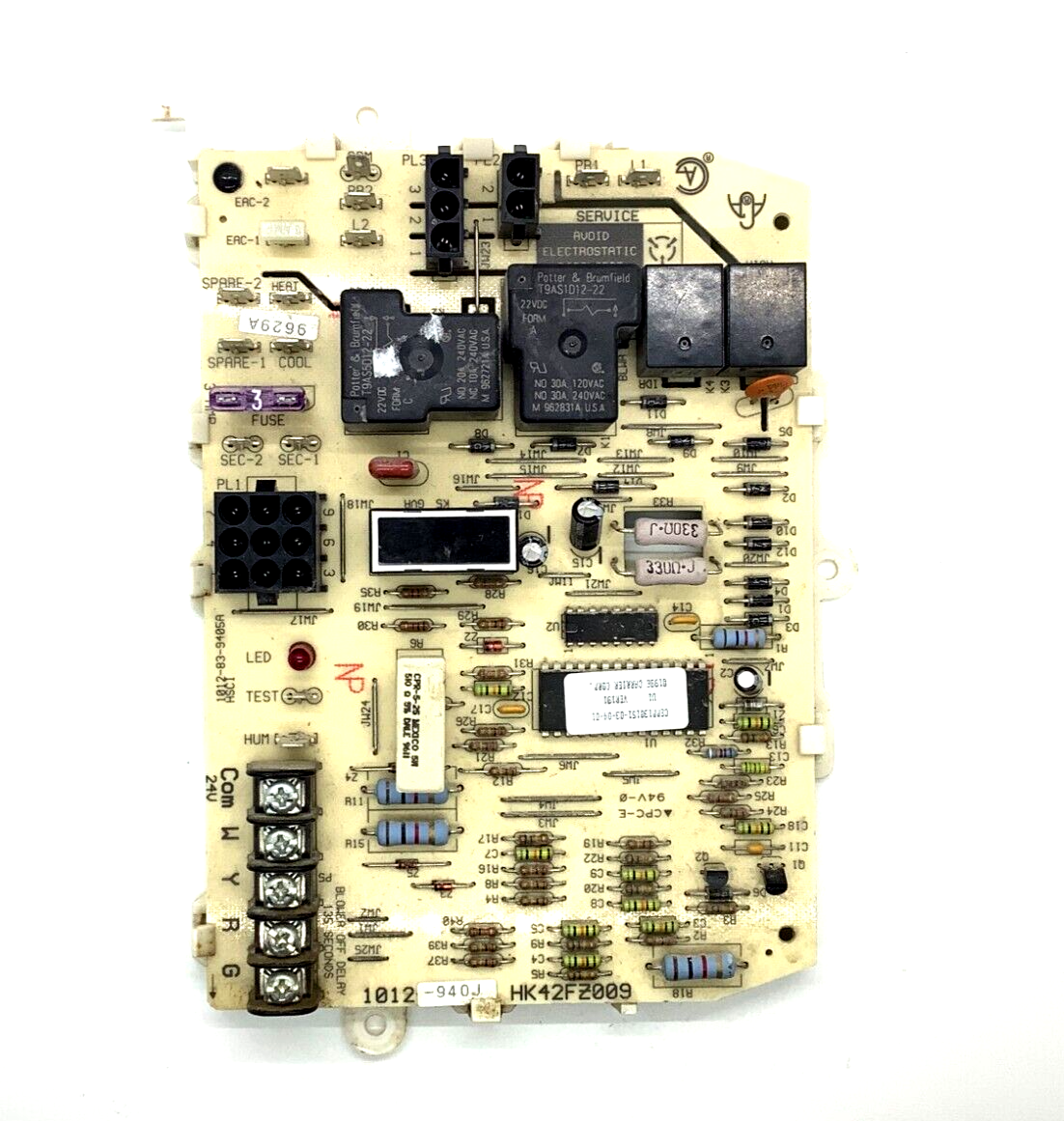 Carrier Bryant 1012-940-J Furnace Control Circuit Boards HK42FZ009