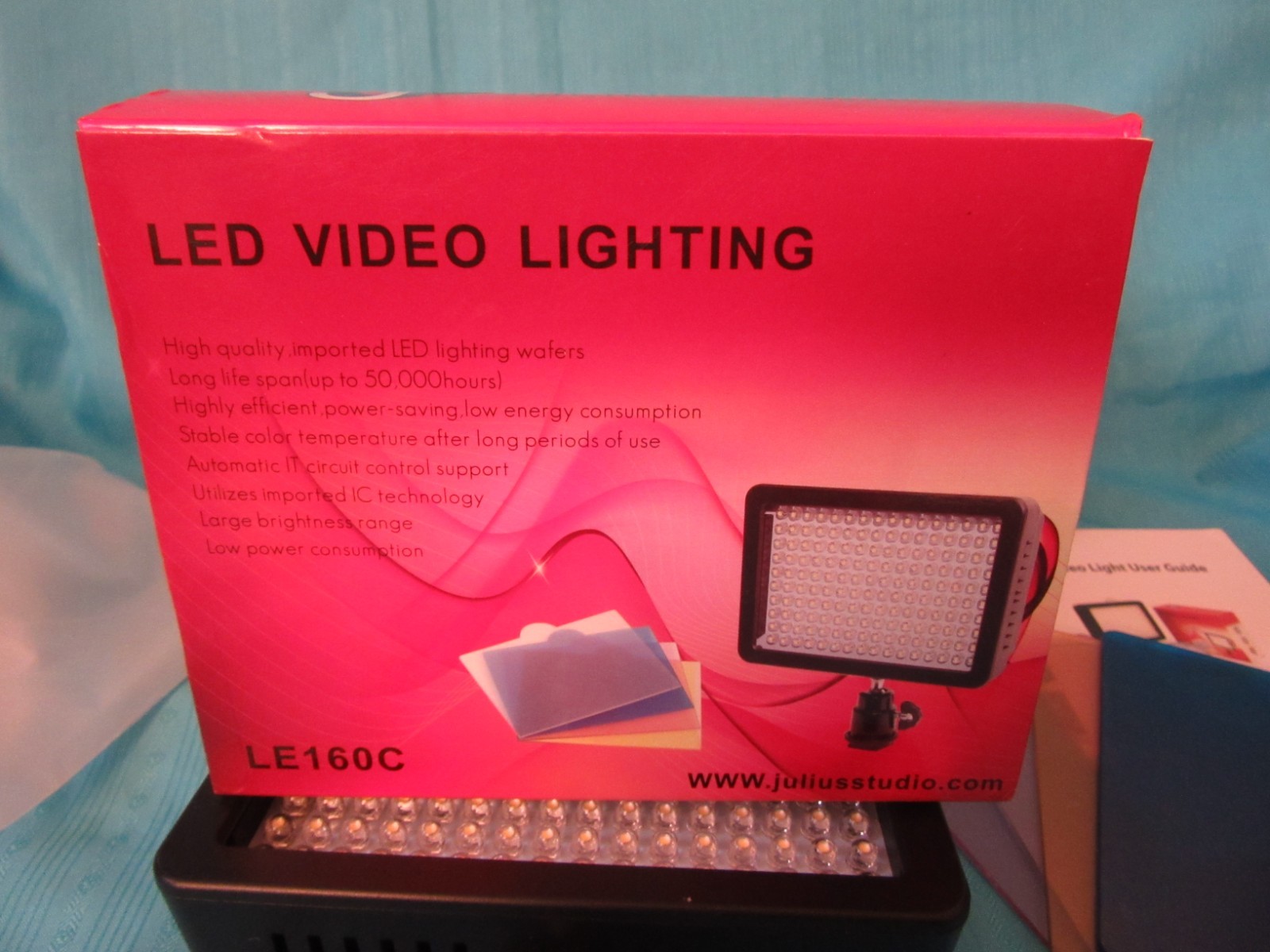 JS Julius Studio LED Video Lighting LE160C NEW