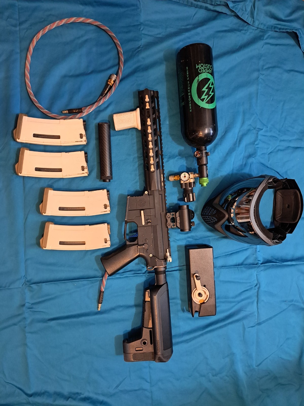 PolarStar F2 HPA Airsoft M4 Build + Premium Accessories Package