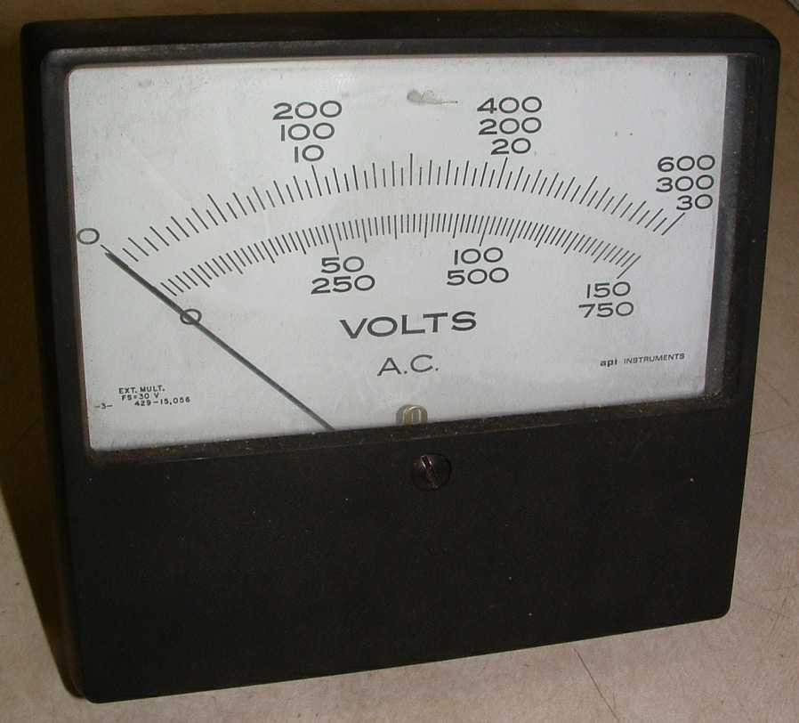 SPI AC Voltmeter 0-30 V FS