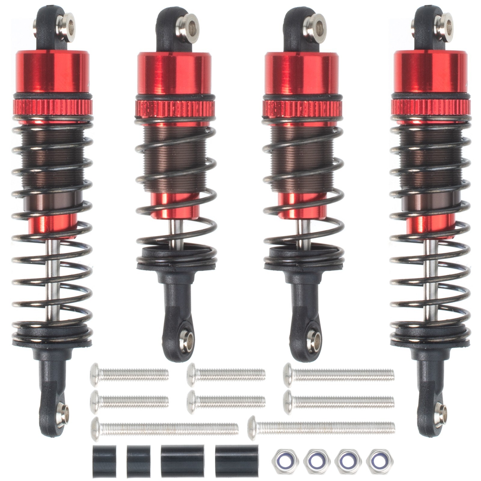 Aluminum Oil Shocks Absorber For Tamiya ORV Subaru Brat Monster Beetle The Frog