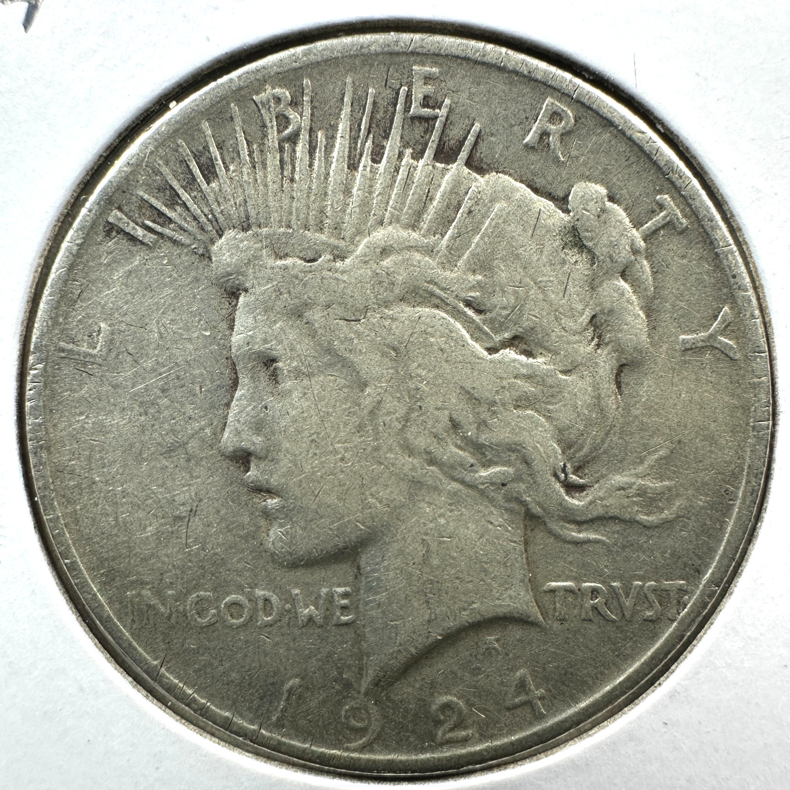 1924 $1 Silver Peace Dollar (89108)