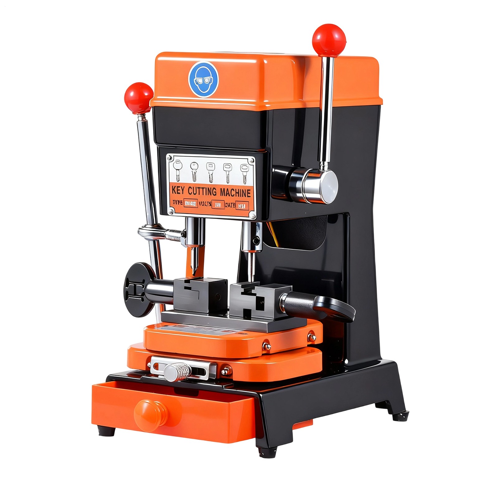 Vertical Key Cutting Machine Multifunction Key Duplicating Copier Locksmith Tool
