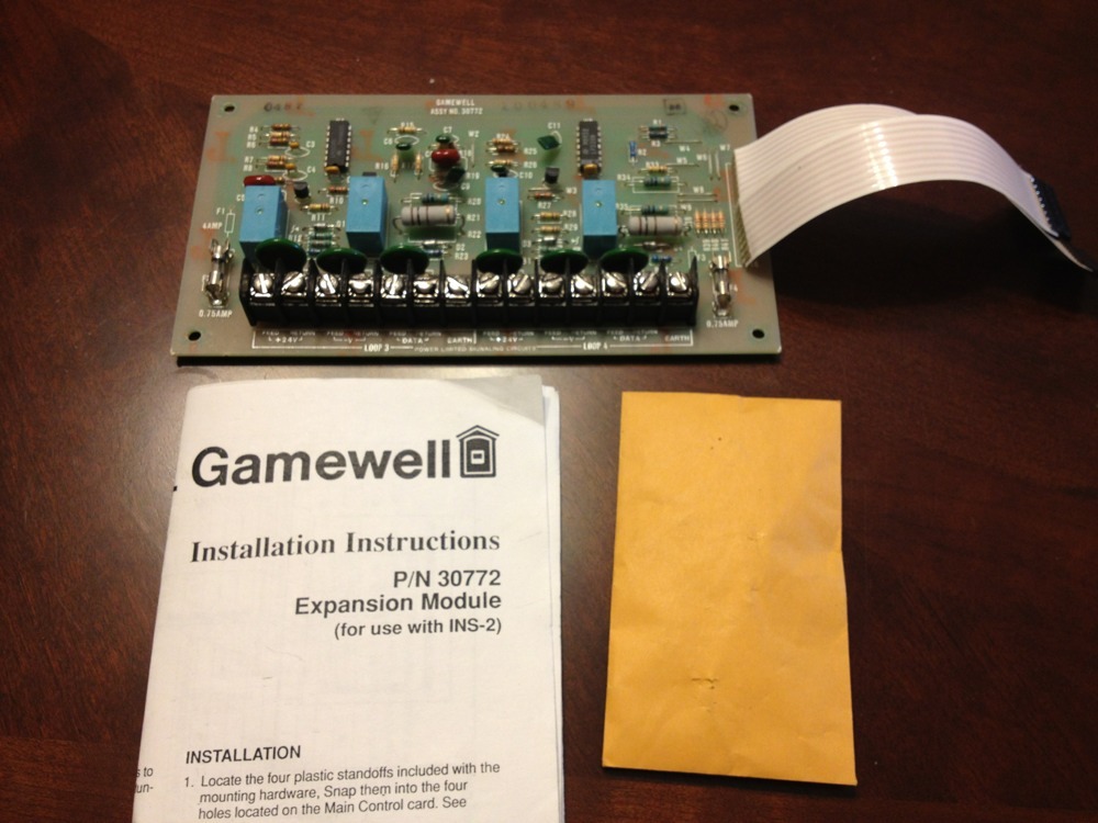 GAMEWELL 30773 EXPANSION MIDULE FOR INS-2 fire alarm