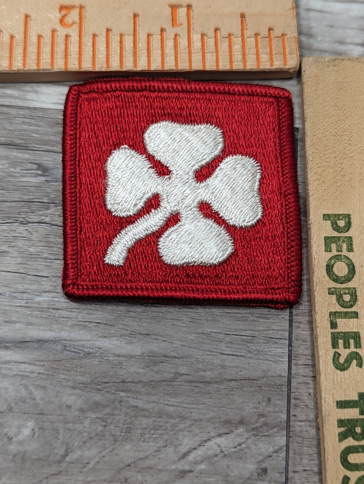 WW II US ARMY 4TH ARMY PATCH - Reproduction