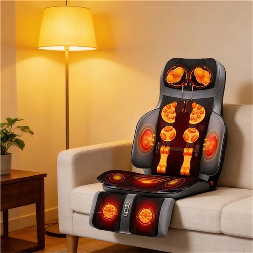  3D Kneading Full Body Massage Mat With Heating And Vibration Function