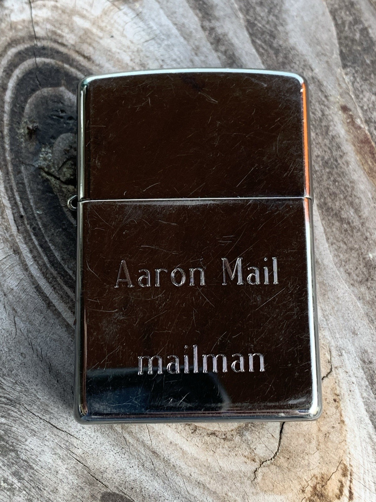 Mailman Zippo Lighter - Aaron Mail