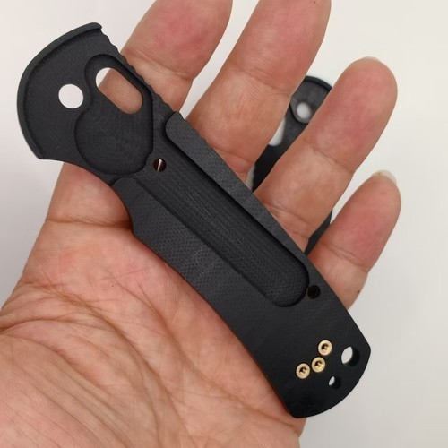 2PC Knife Handles Patch Handle Scales G10 Twill for Benchmade Griptilian 550/551