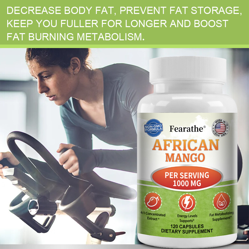 African Mango Extract Weight Loss Supplement, Appetite Control, Boost Metabolism