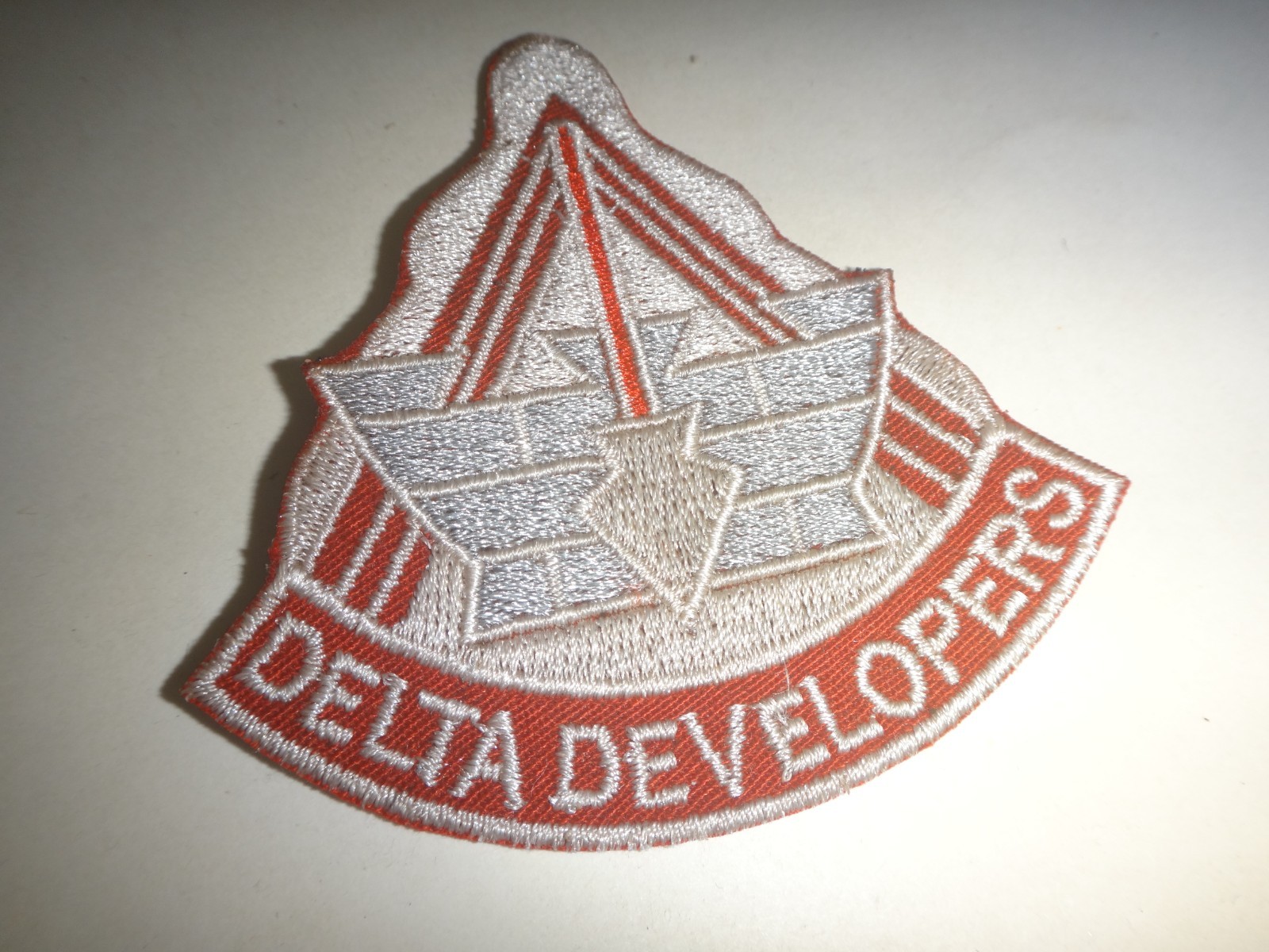 Vietnam War Patch US 34th ENGINEER Battalion DELTA DEVELOPERS