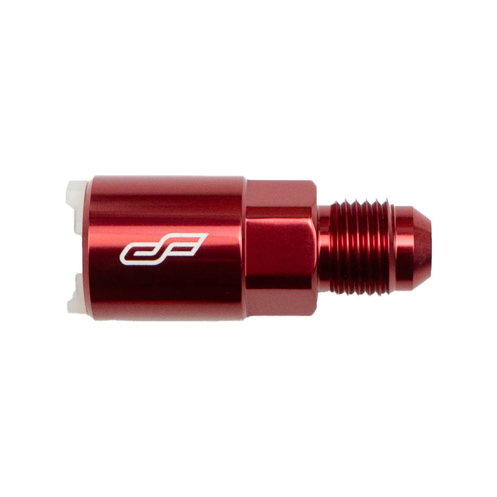 EFI Connector AN6 to 3/8" Quick Connect - Red