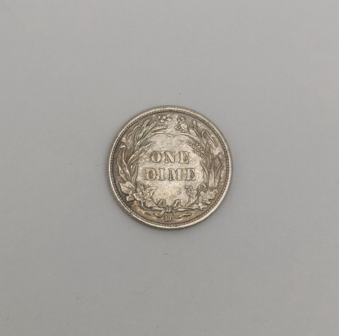 1910-D BARBER DIME