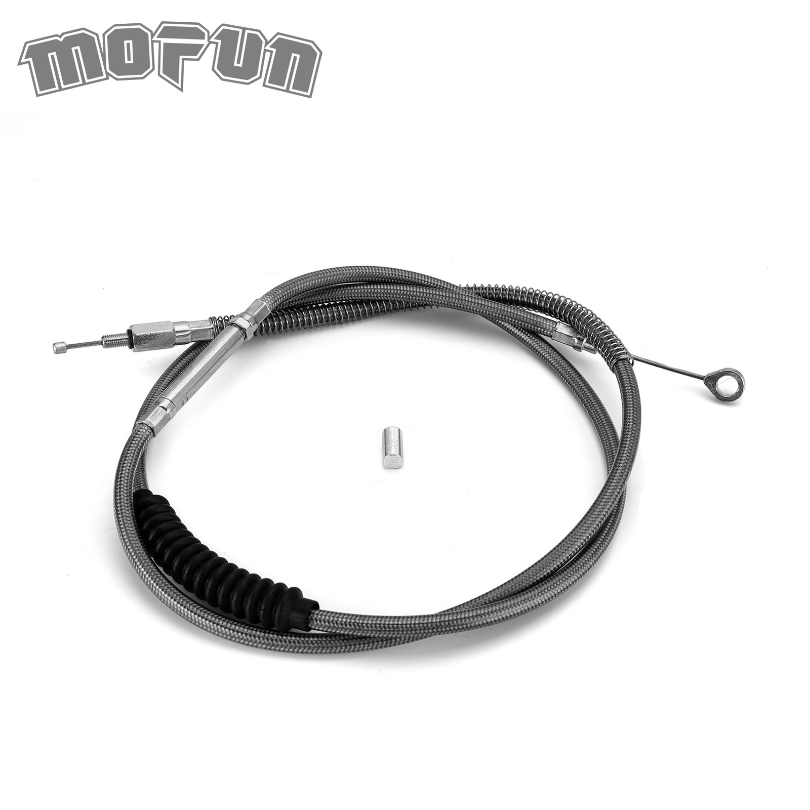 Extended Length Stainless Steel Clutch Cable For Harley Sportster 883 Roadster