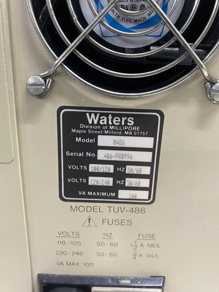 Waters TUV-486 HPLC Detector Tunable Absorbance Functional Powers O (BB3362912)