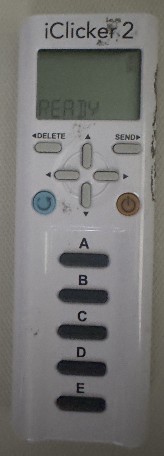 iClicker 2 Wireless Remote Control Classroom Response Clicker, White
