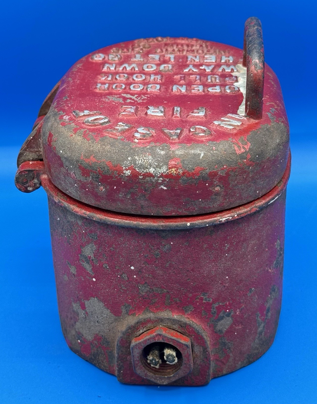 Samson Coded Fire Alarm Pull Station Box By SH Couch Co. WORKS!!!!