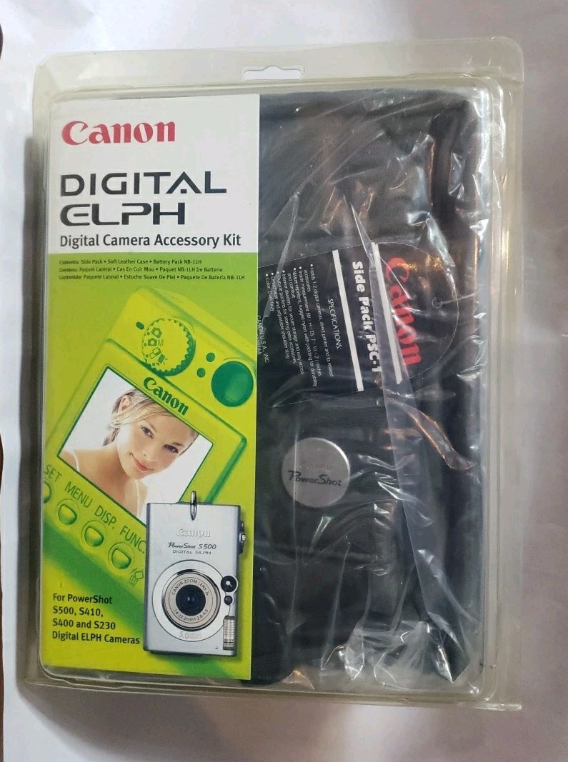 Canon Elph Powershot S500 S410 S400 S230 Digital Camera Accessory Kit