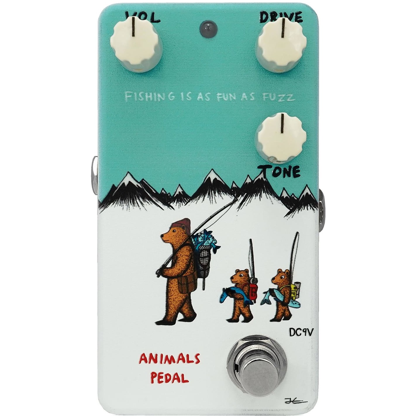 Animals Pedal Fishing Is As Fun As Fuzz V2 Fuzz Effects Pedal