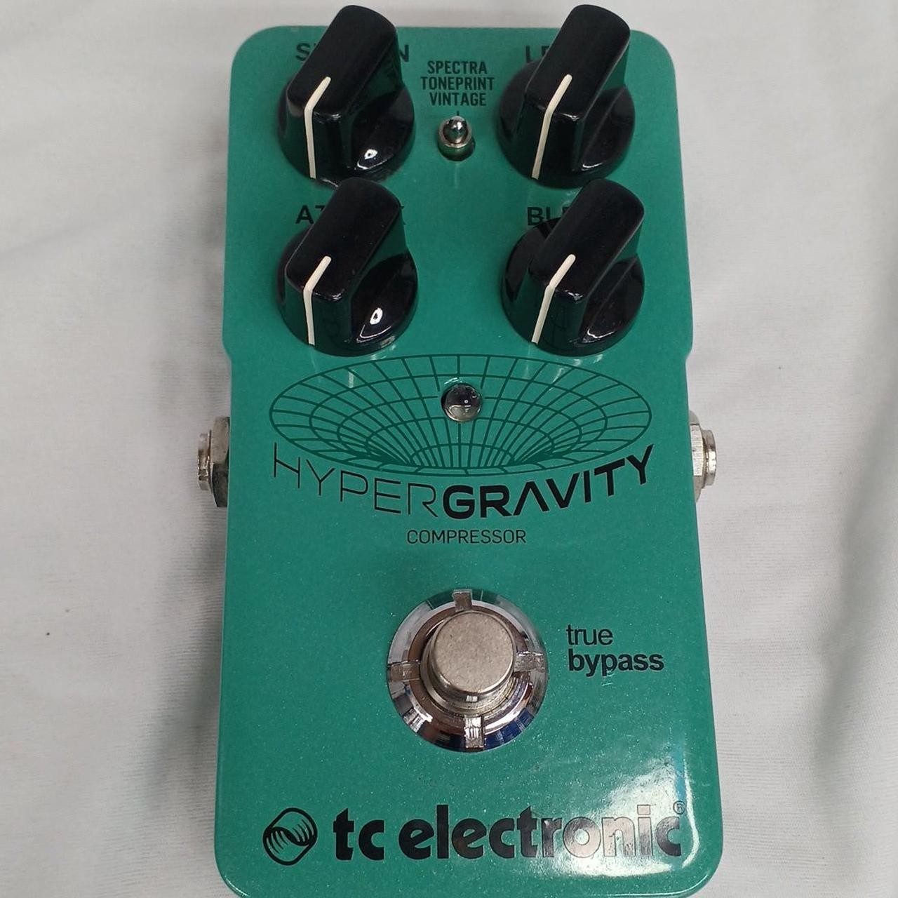 TC Electronic HyperGravity Compressor Effects Pedal Tested & Works 8515
