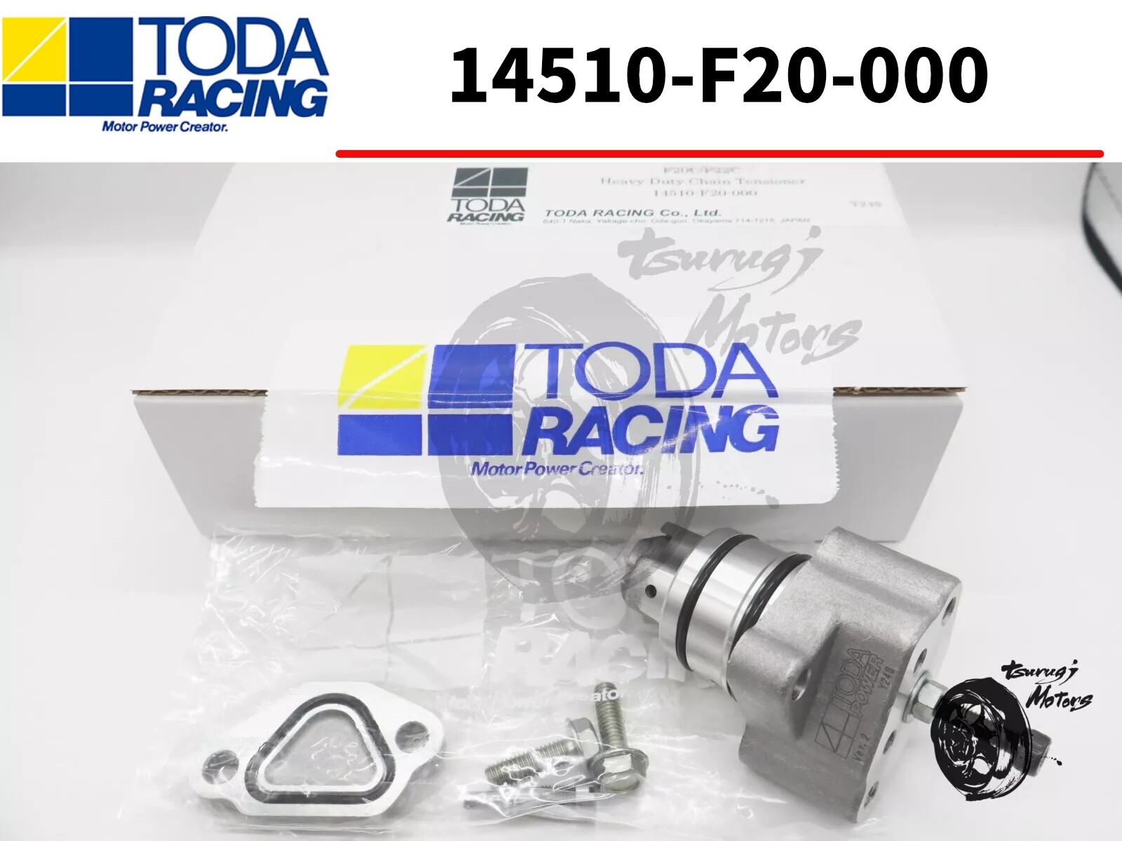 TODA RACING OEM Heavy Duty Chain Tensioner ver2 For HONDA S2000 F20C F22C KK