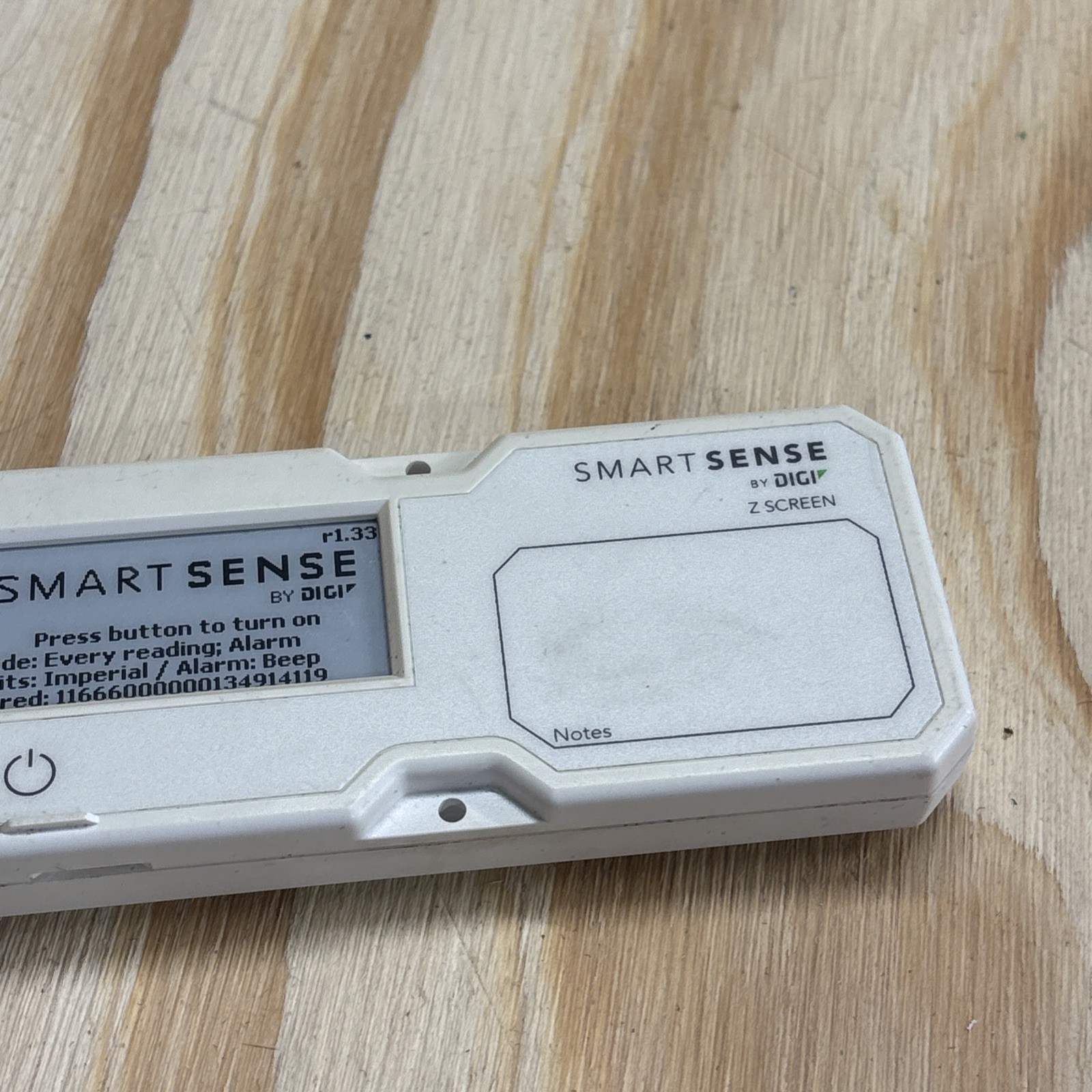 Smart Sense DIGI Temperature Controller Alert Z Screen Model DG-SCREEN REV A