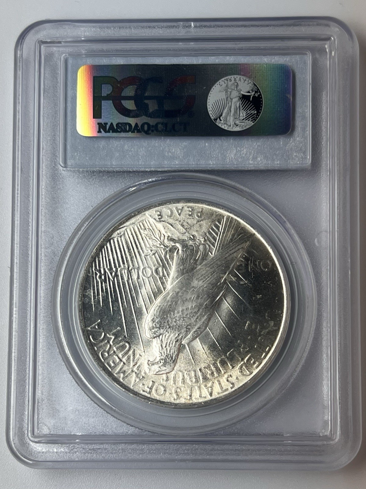 1922-P Peace Silver Dollar $1 PCGS MS62