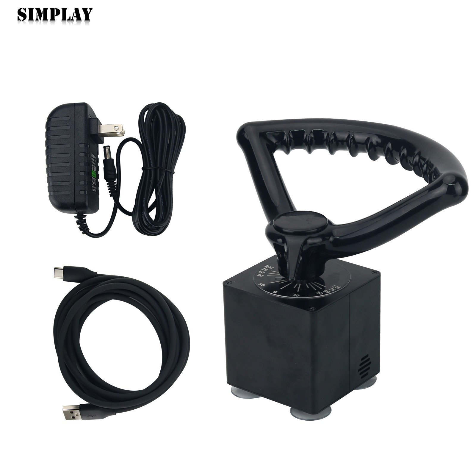 Simplayer B737 Tiller Nose Wheel Steering Tiller USB Version (Left-Handed)