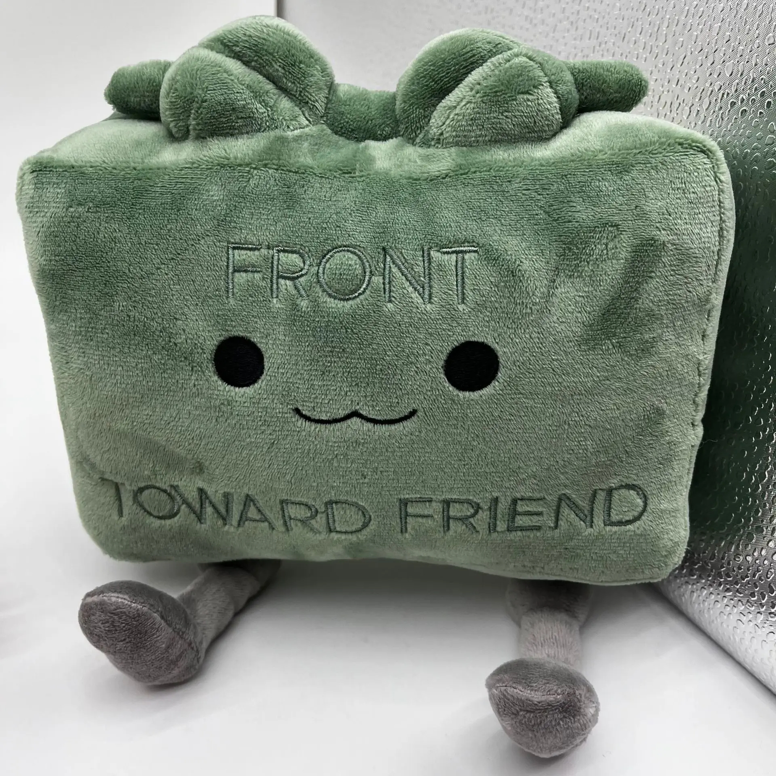 New Clay The Claymore Plush Toy Cartoon Cute Doll Small Square Plushine Stuffed