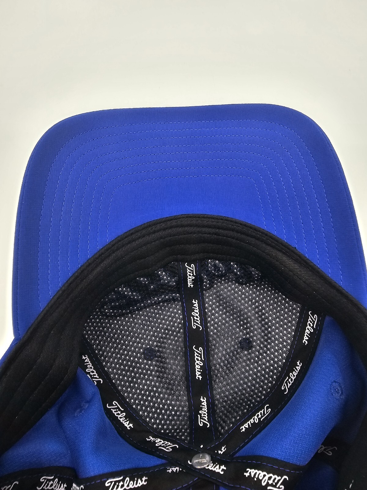Titleist Golf Hat Key West GC Logo Embroidered Strapback UV Protection Blue