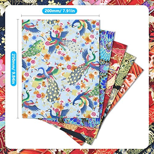 30Pcs 8 x 10 Inch Fat Quarters Cotton Fabric Bundle Squares Patchwork,