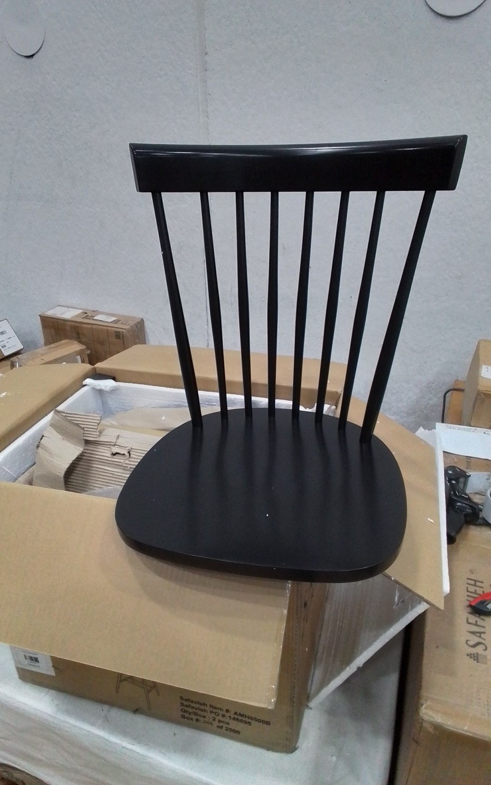 Safavieh PARKER SPINDEL SIDE CHAIR, Reduced Price 2172781289 AMH8500B