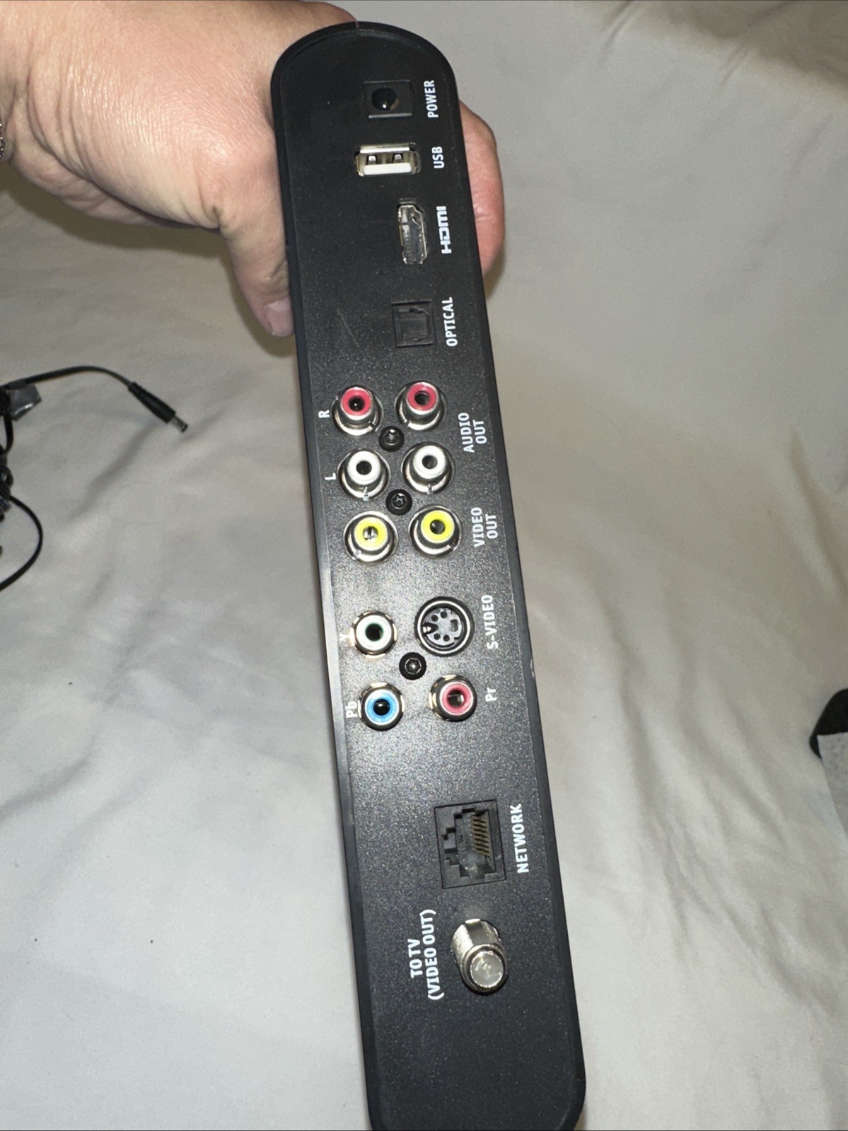 At&T U-Verse ARRIS VIP2250 Receiver with Power Adapter Tested Working