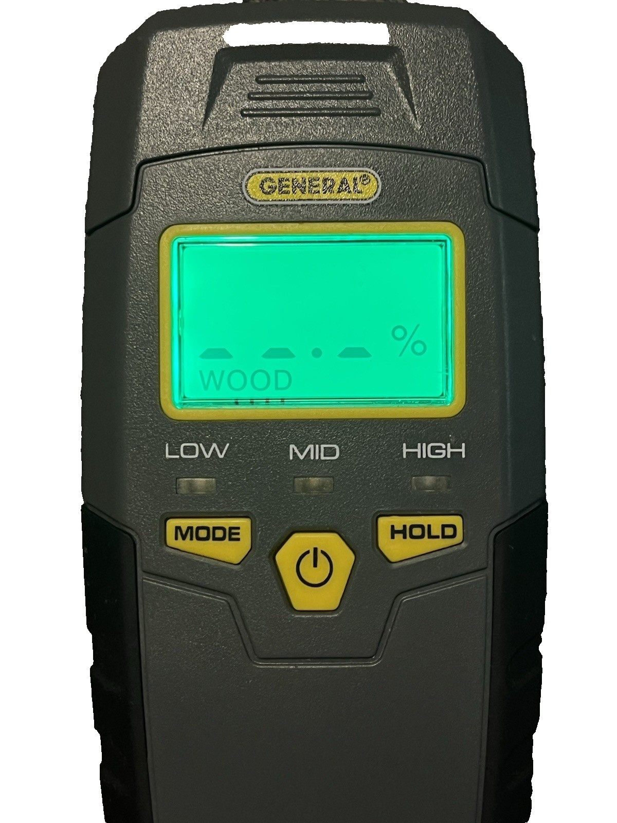 General MMD4E Electric Digital Moisture Meter w/ LCD Display Hold Function