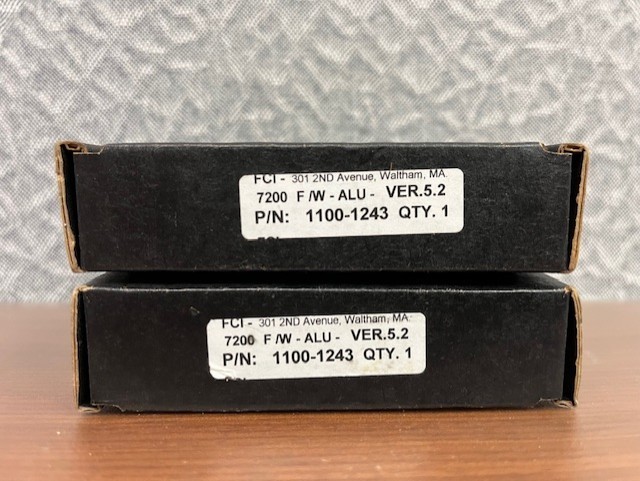 FCI Gamewell 7200 F/W-ALU-VER 5.2 1100-1243 chip; NOS. Brand new SEALED box