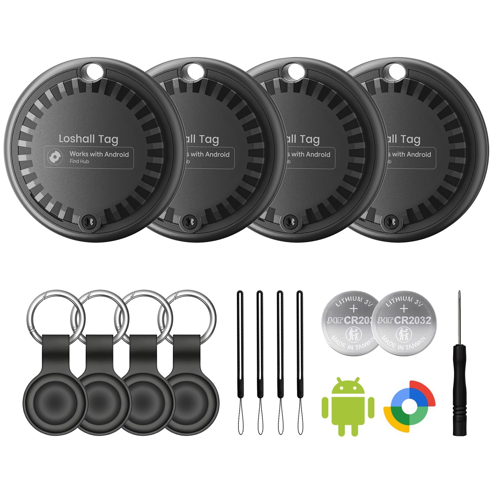 Air Tags for Android,Air Tags-4 Pack Android,2 Year Battery Life,Air Tracker ...