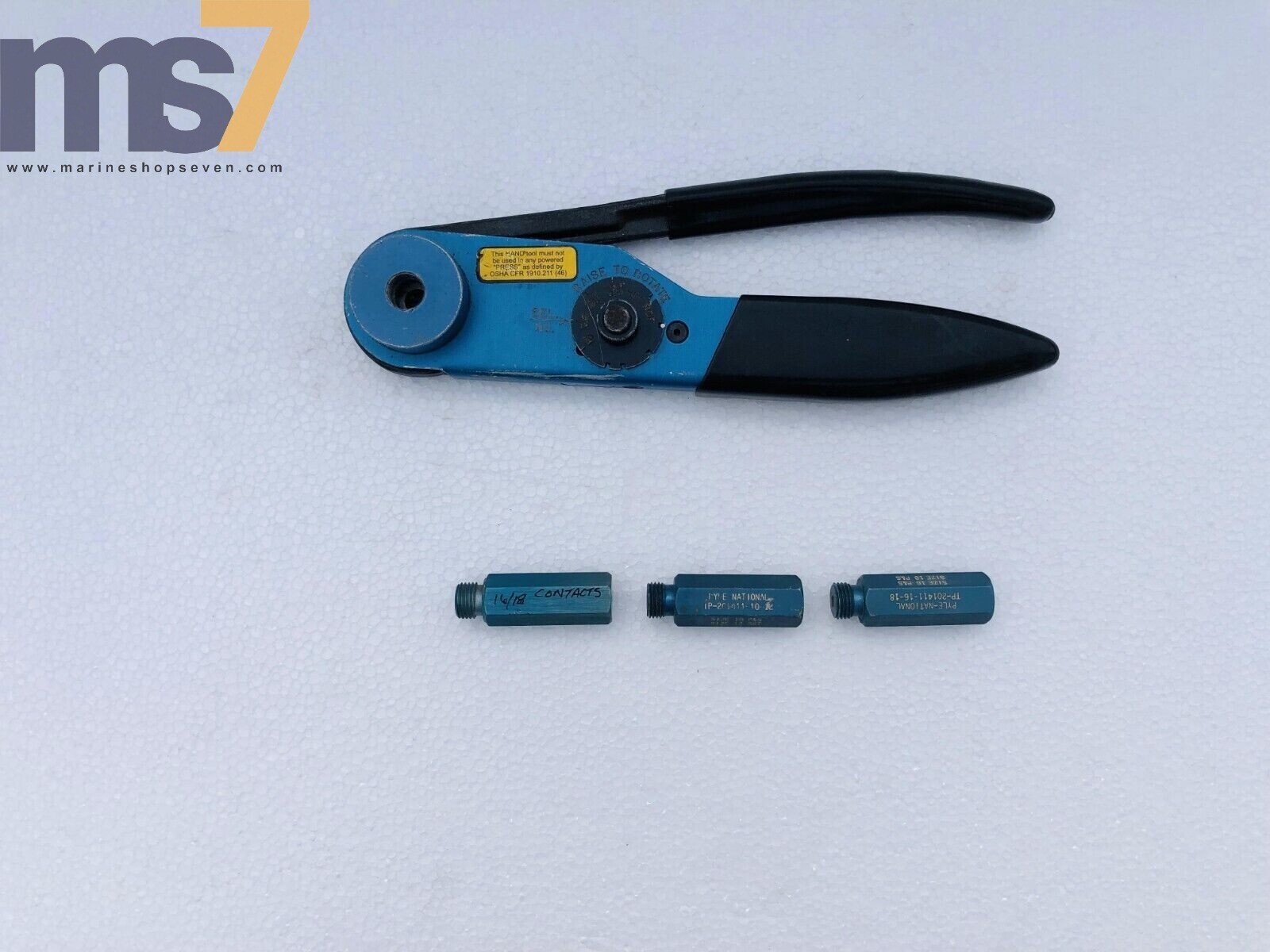 PYLE NAIONAL TP-201411-TO ADJUSTABLE CRIMPING TOOL AVIATION