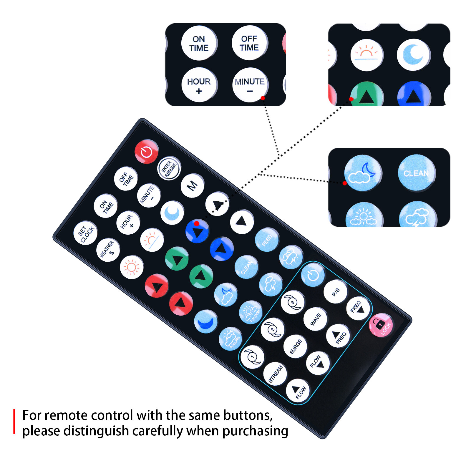 Replacement Remote Control For Orbit IC LOOP LED 3223